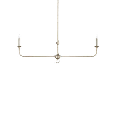Currey & Company Nottaway 40" 2-Light Linear Chandelier 17