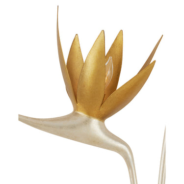 Currey & Company Paradiso Gold & Silver 2-Light Wall Sconce 1