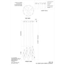 Currey & Company Parish 15-Light Round Multi-Drop 4