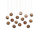 Currey & Company Pathos 15-Light Linear Multi-Drop Pendant 
