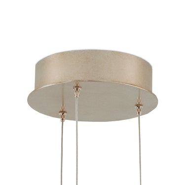 Currey & Company Pathos 3-Light Round Multi-Drop Pendant 3