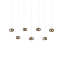 Currey & Company Pepper 7-Light Linear Multi-Drop Pendant 