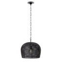 Currey & Company Piero 16" Black 1-Light Pendant 4
