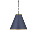 Currey & Company Pierrepont Blue 1-Light Pendant 14