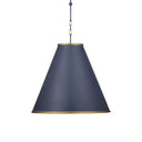 Currey & Company Pierrepont Blue 1-Light Pendant 4
