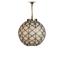 Currey & Company Polyhedron 1-Light Glass Pendant 3