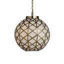 Currey & Company Polyhedron 1-Light Glass Pendant 8