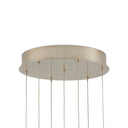Currey & Company Regatta 7-Light Round Multi-Drop Pendant 3