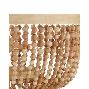 Currey & Company Sabia 28" Beaded 6-Light Chandelier 1