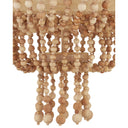 Currey & Company Sabia 28" Beaded 6-Light Chandelier 2