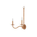 Currey & Company Saxon 2-Light Wall Sconce 10