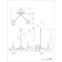 Currey & Company Saxon 2-Light Wall Sconce 5
