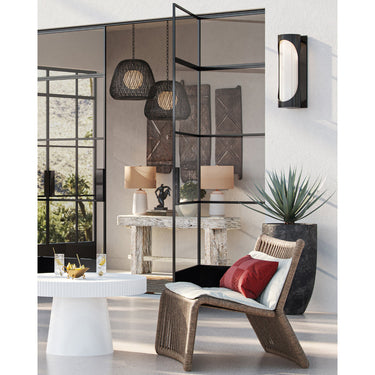 Currey & Company Swale Outdoor 1-Light Wall Sconce 12