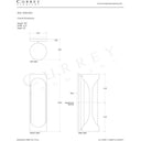 Currey & Company Swale Outdoor 1-Light Wall Sconce 13