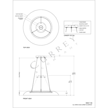 Currey & Company Tairagai 32.25" Shell LED Chandelier 7