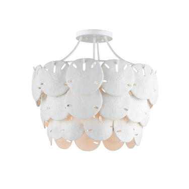 Currey & Company Tulum 20" 3-Light Convertible Chandelier 3