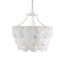 Currey & Company Tulum 20" 3-Light Convertible Chandelier 
