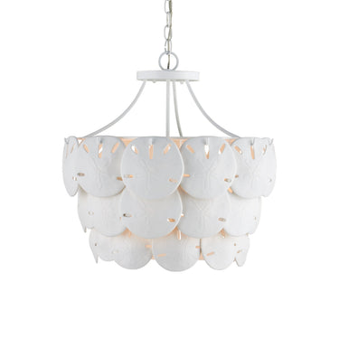 Currey & Company Tulum 20" 3-Light Convertible Chandelier 