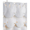 Currey & Company Tulum 39" White 5-Light Oval Chandelier 1