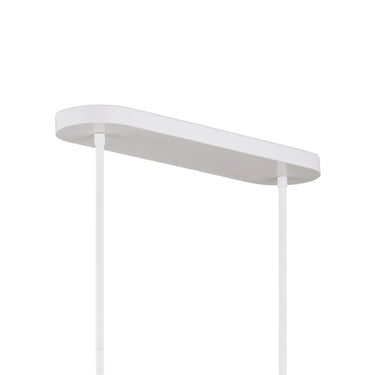 Currey & Company Tulum 39" White 5-Light Oval Chandelier 5