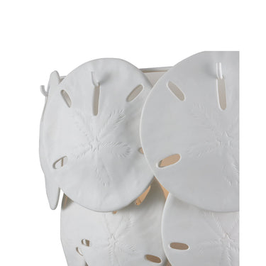 Currey & Company Tulum White 3-Light Wall Sconce 1