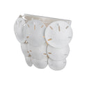 Currey & Company Tulum White 3-Light Wall Sconce 2