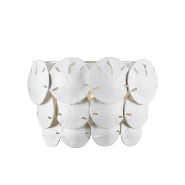 Currey & Company Tulum White 3-Light Wall Sconce 
