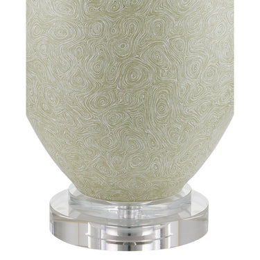 Currey & Company Verdure Green Table Lamp 1