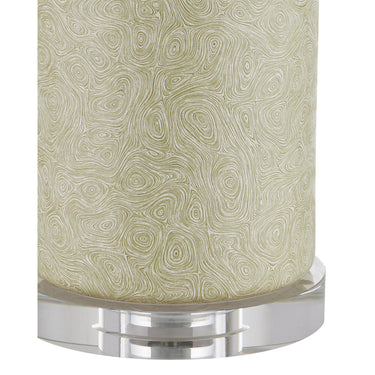 Currey & Company Verdure Green Table Lamp 7