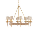 Currey & Company Vichy 35.5" Rope 8-Light Chandelier 2