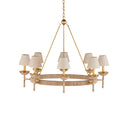 Currey & Company Vichy 35.5" Rope 8-Light Chandelier 4