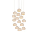 Currey & Company Virtu 15-Light Round Multi-Drop 