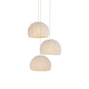 Currey & Company Virtu 3-Light Round Multi-Drop 