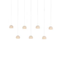 Currey & Company Virtu 7-Light Linear Multi-Drop 