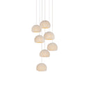 Currey & Company Virtu 7-Light Round Multi-Drop 
