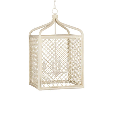 Currey & Company Wanstead 16'' Lantern 4-Light Chandelier 4