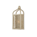 Currey & Company Wanstead Ivory 1-Light Wall Sconce 