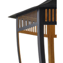 Currey & Company Wycombe 23.5" Black 4-Light Lantern 1
