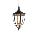 Currey & Company Wycombe 23.5" Black 4-Light Lantern 4