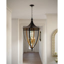 Currey & Company Wycombe 23.5" Black 4-Light Lantern 7