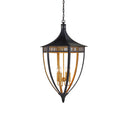 Currey & Company Wycombe 23.5" Black 4-Light Lantern 