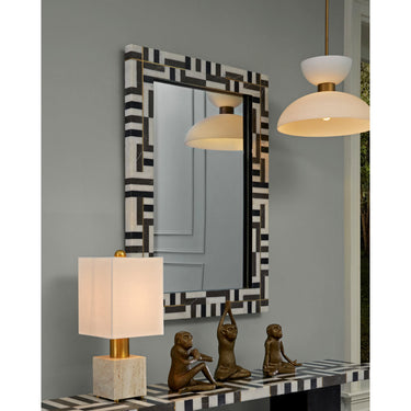 Currey & Company Zevio 15.75" White 1-Light Pendant 5