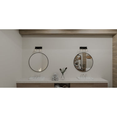Dacosta 2 Light Bath Light in Earth Black 3