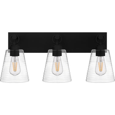 Dacosta 3 Light Bath Light in Earth Black 2