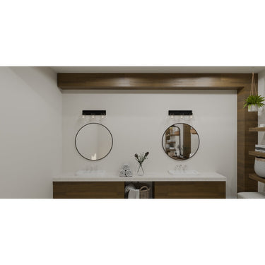 Dacosta 3 Light Bath Light in Earth Black 3