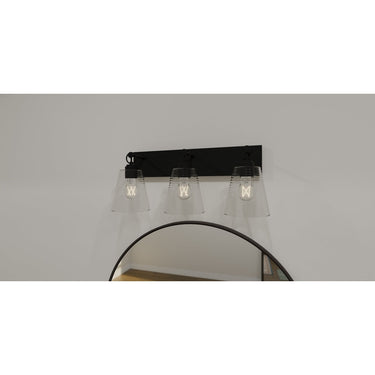 Dacosta 3 Light Bath Light in Earth Black 4