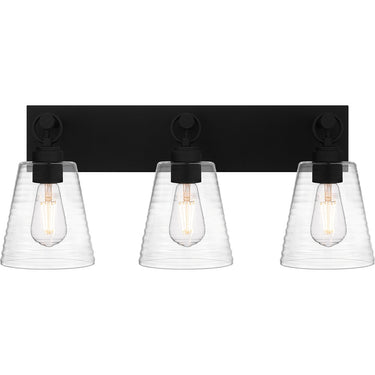 Dacosta 3 Light Bath Light in Earth Black 1
