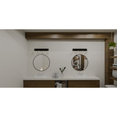 Dacosta 4 Light Bath Light in Earth Black 3