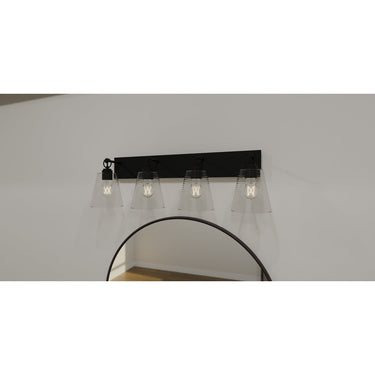 Dacosta 4 Light Bath Light in Earth Black 4
