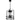 Damien 4 Light Pendant in Earth Black 5